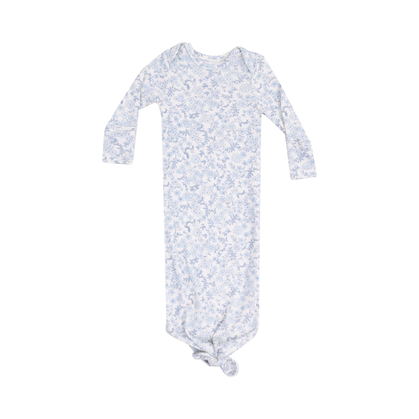 Calico Floral Knotted Gown