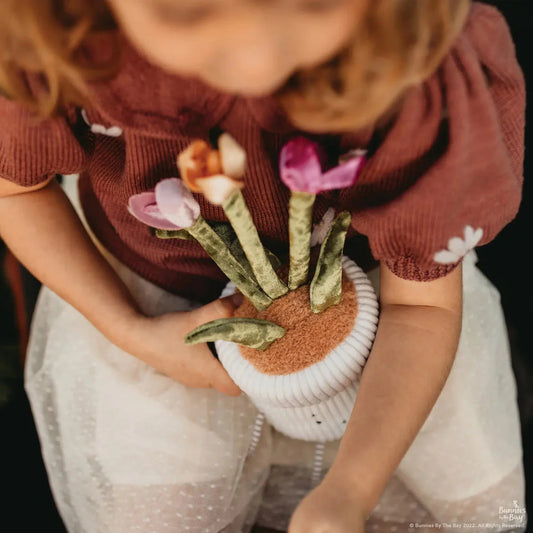 Bunnies By The Bay Stuffy- Window Silly Pal Tulips