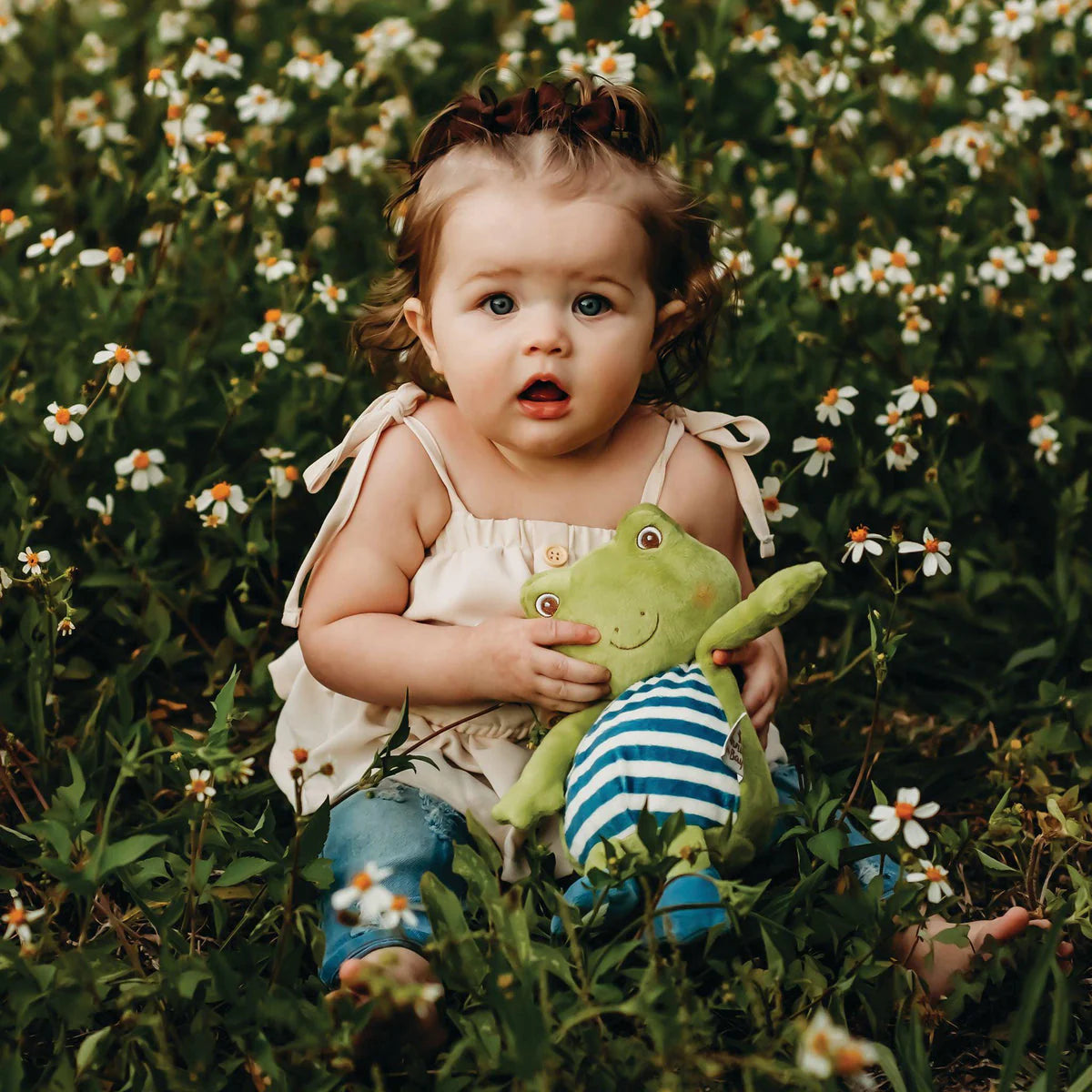 Bunnies By The Bay Stuffy- Tadbit Froggie