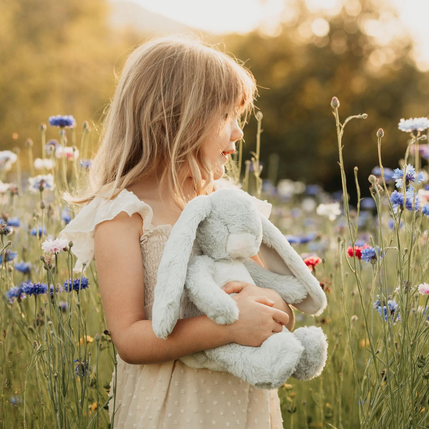 Bunnies by the Bay Stuffy
- Little Nibble 12" Bunny Gray