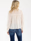 Bitty Dot Blouse- Cream