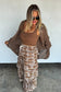Plaid Behavior Wide Leg Pants