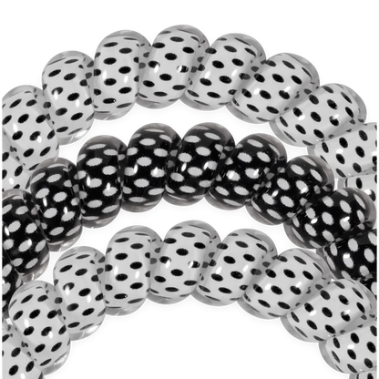 Polka Dot Party Large Hair Ties - Large