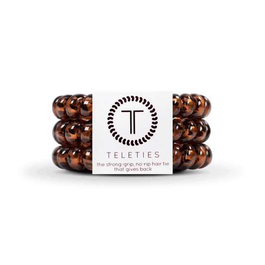 Tortoise Large Hair Ties - Large