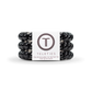 Jet Black Large Hair Ties - Large
