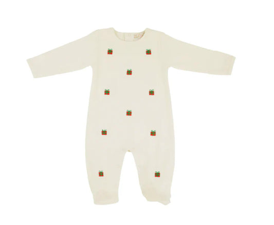 TBBC Perfect Present Embroidered Romper