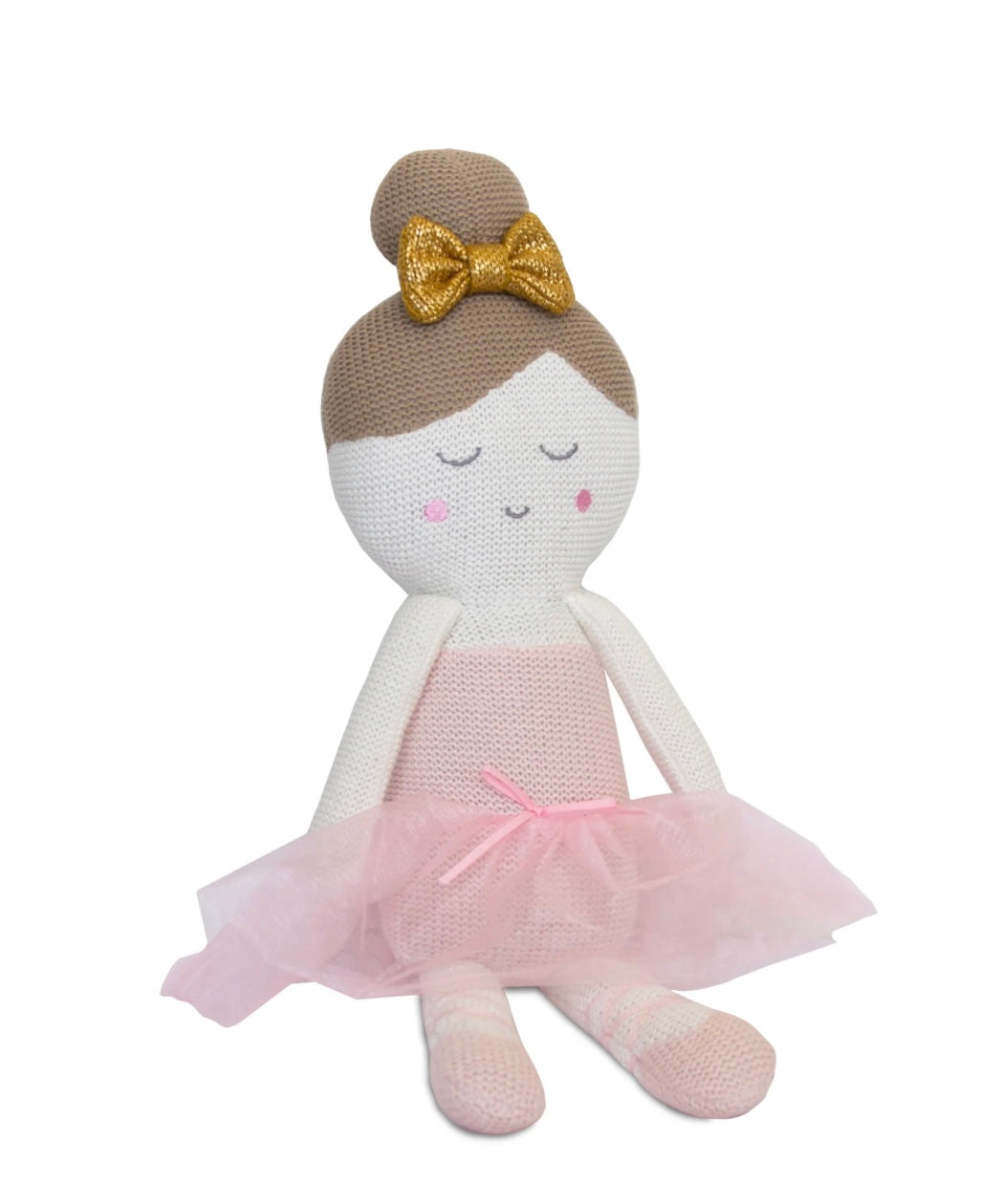 Knitted Ballerina Lovey