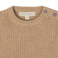 Crewneck Sweater With Buttons
