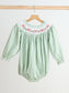 Hand Smocked Holiday Bubble