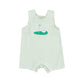 Sleeveless Shortie Romper - Golf Applique