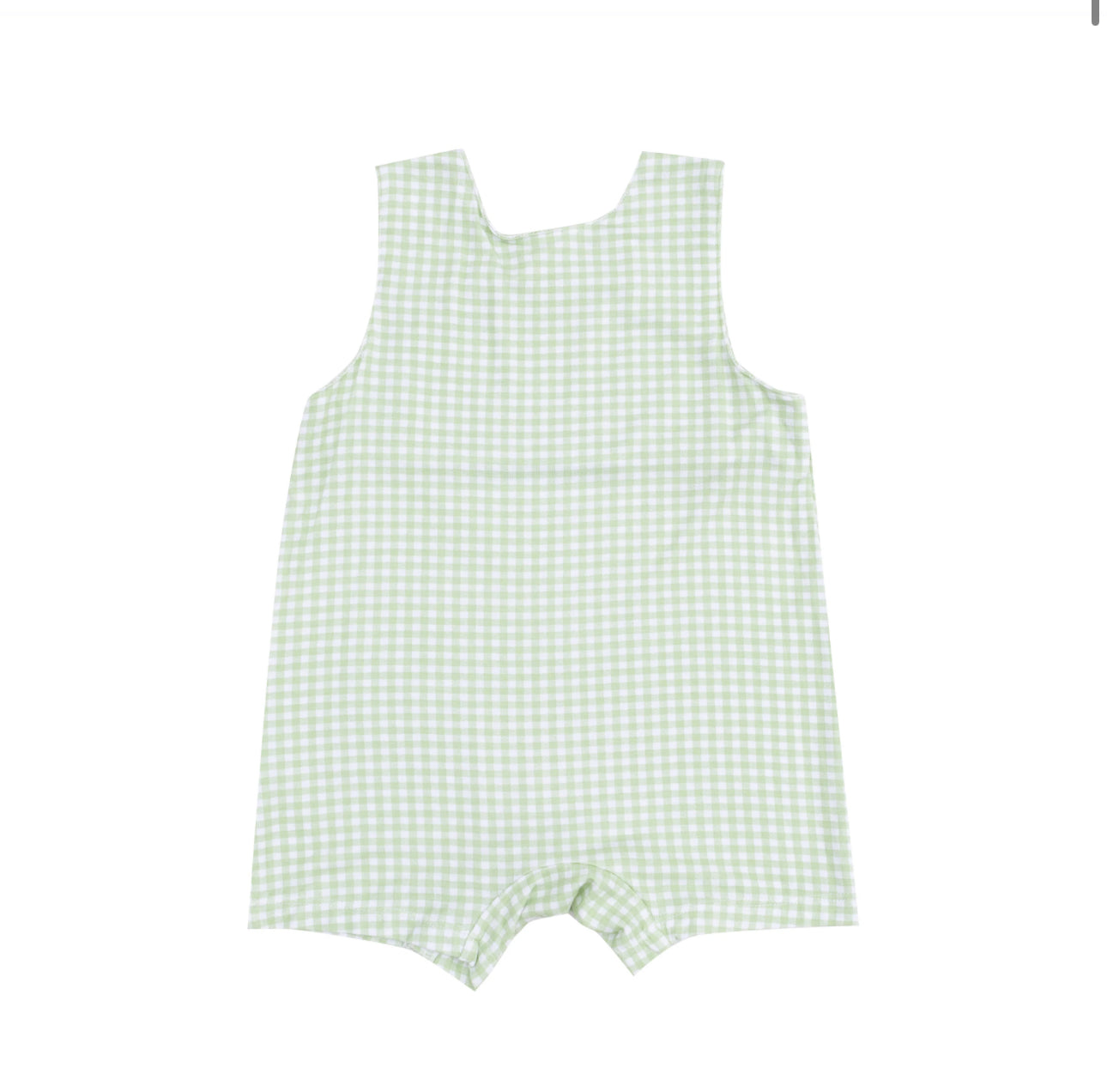 Sleeveless Shortie Romper - Golf Applique