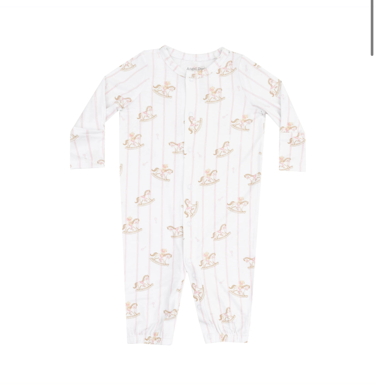 Pink Vintage Rocking Horse- Convertible Gown