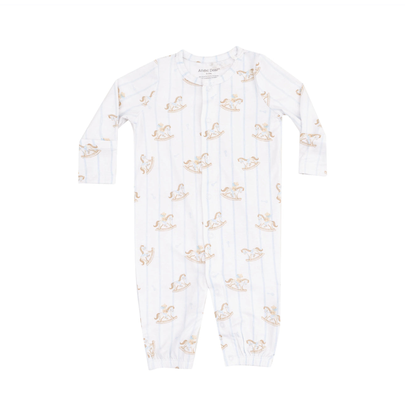 Blue Vintage Rocking Horse- Convertible Gown