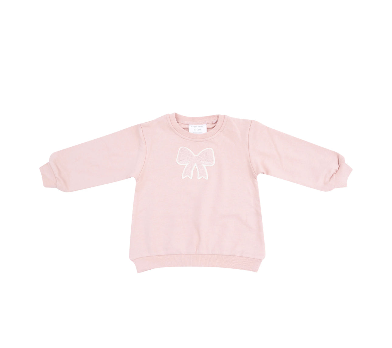 Oversize Sweatshirt with Applique- Bows and Ballet