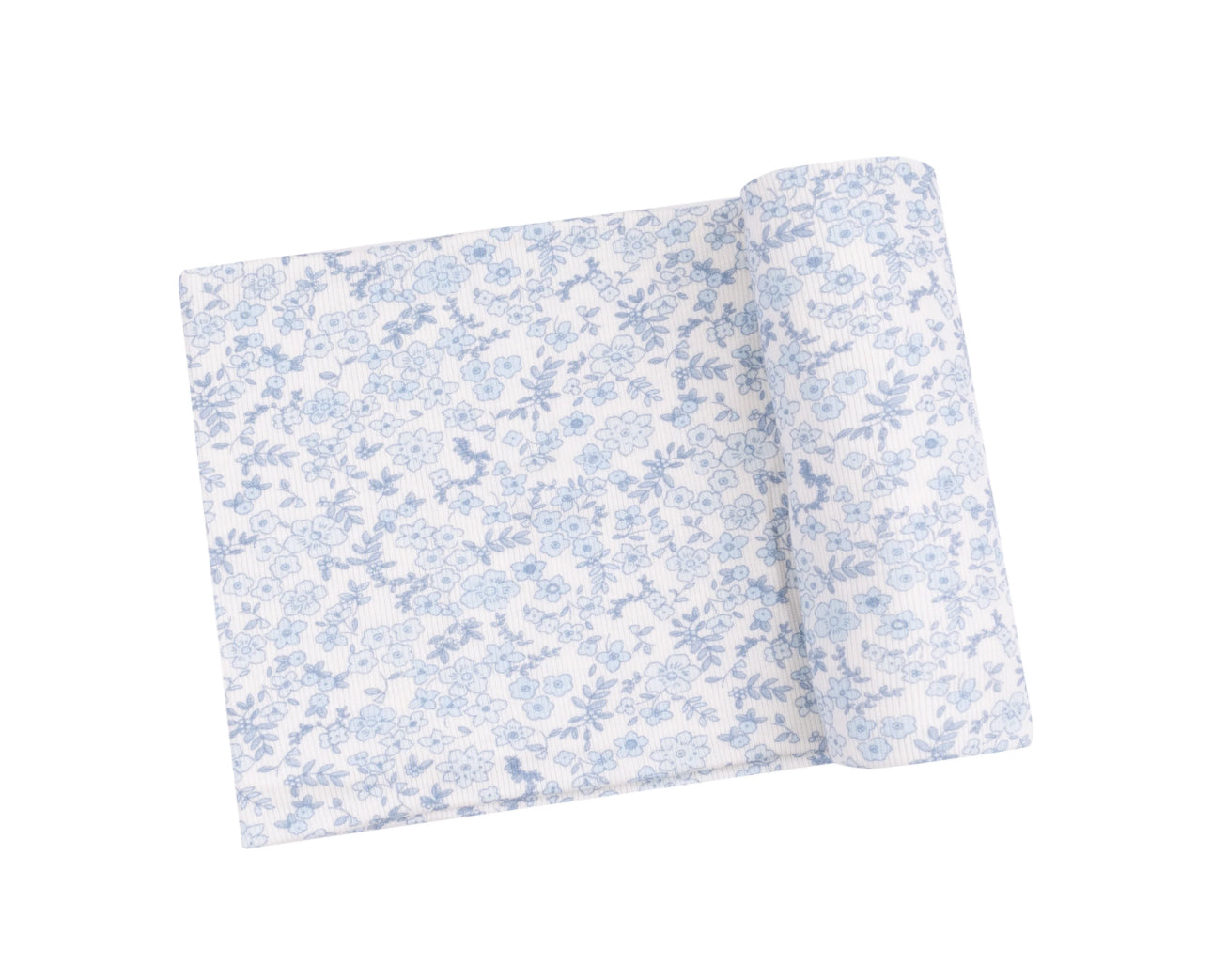 Swaddle Blanket - Blue Calico Floral