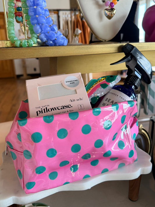Cosmetic Bag - Polkadots