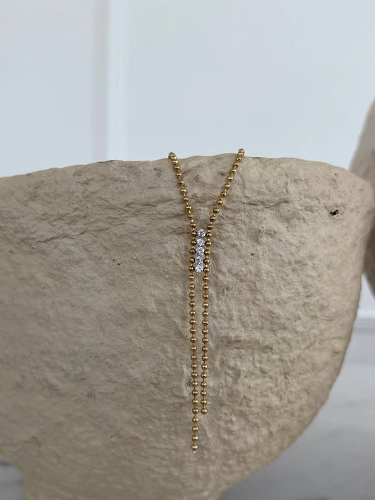 Hailey Necklace- Gold