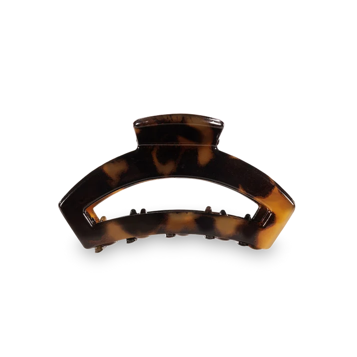 Open Tortoise Petite Hair Clip - Petite