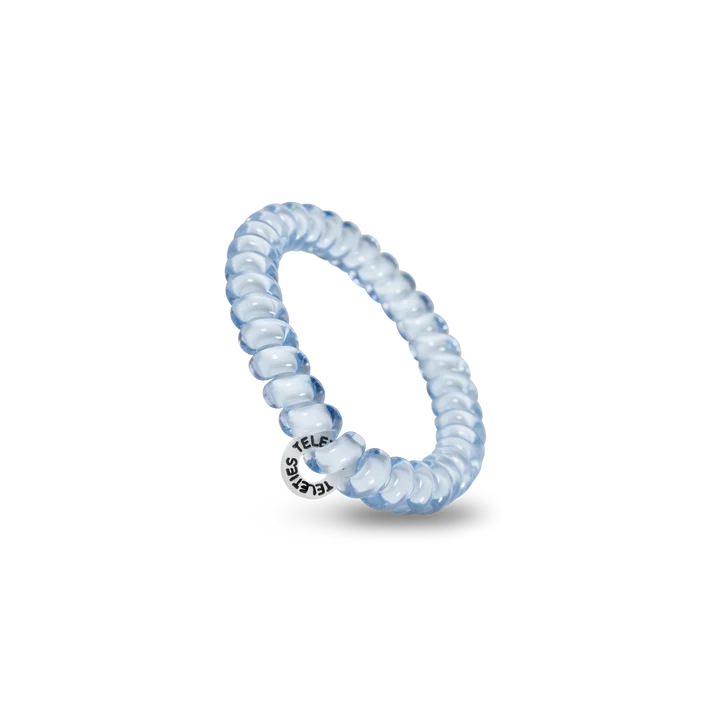 Washed Denim Small Hair Ties
