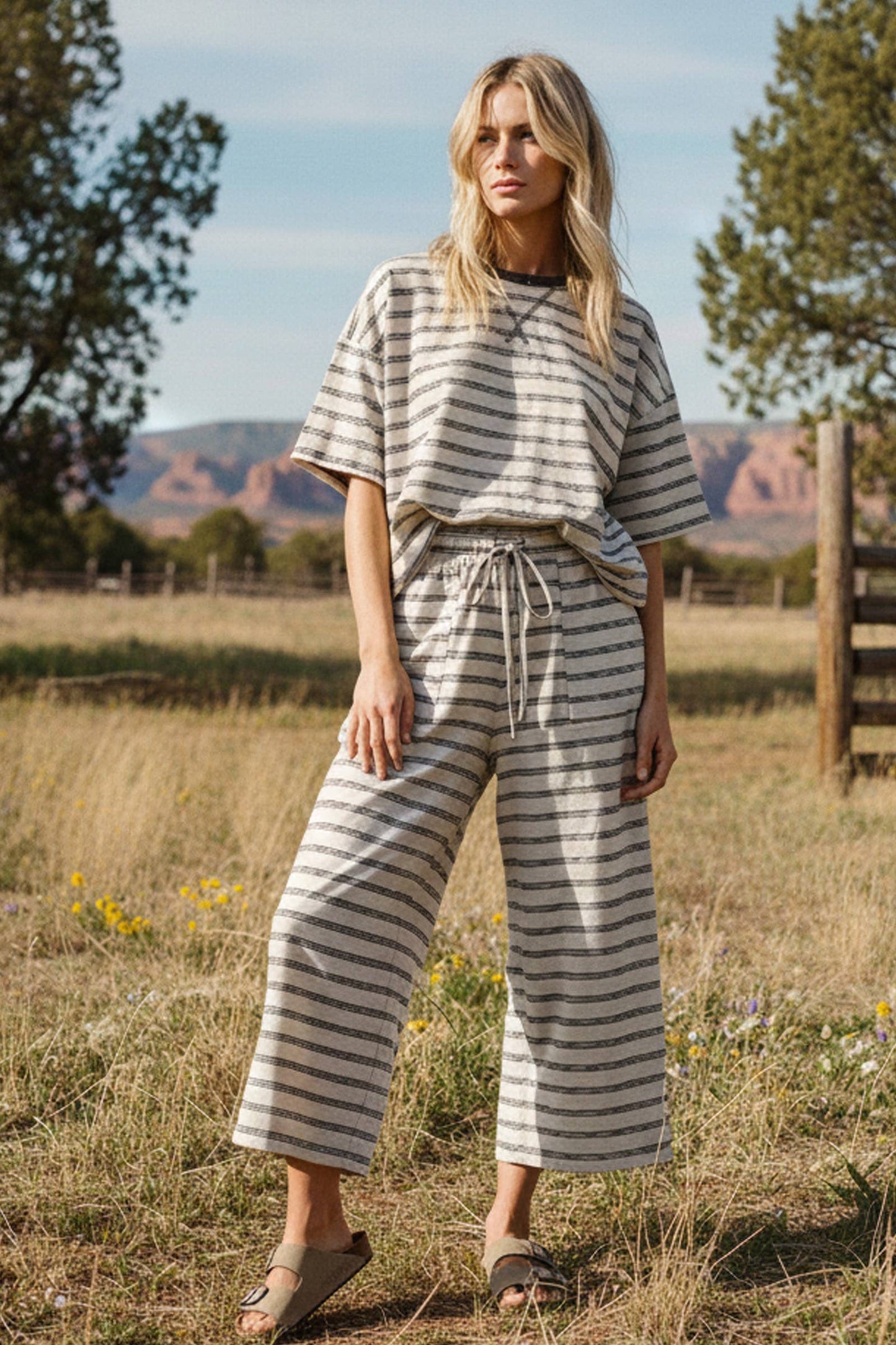 Coffee Date Pants Matching  Set