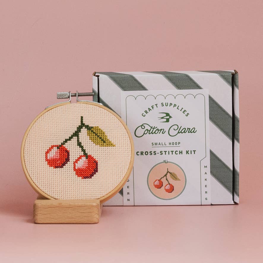 Cross Stitch Kit: Cherry