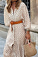 Beige Geo Sunny Days Dress