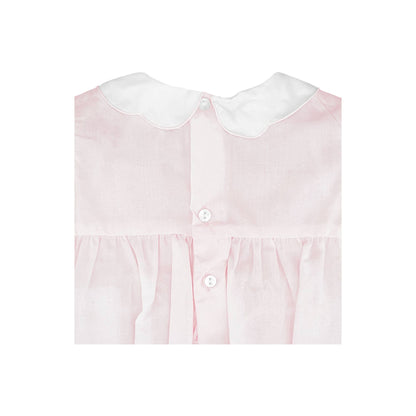 Hand Embroidered Smocked Bubble