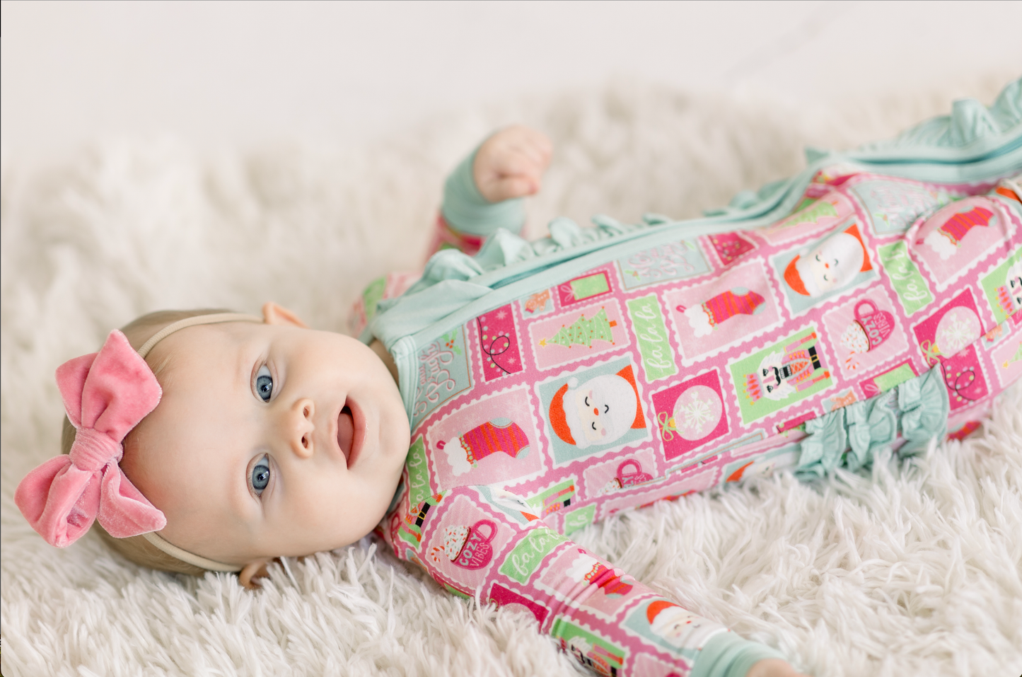 Christmas Stamps Bamboo Zippy