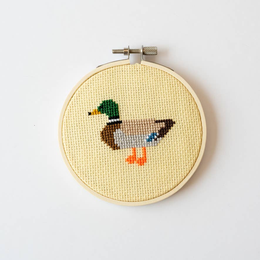 Cross Stitch Kit: Mallard Duck