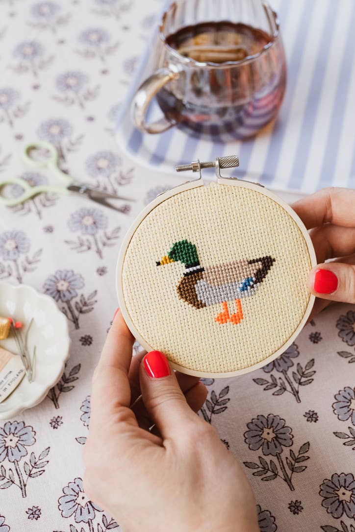 Cross Stitch Kit: Mallard Duck