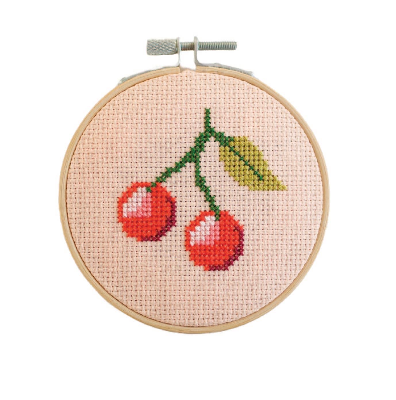 Cross Stitch Kit: Cherry