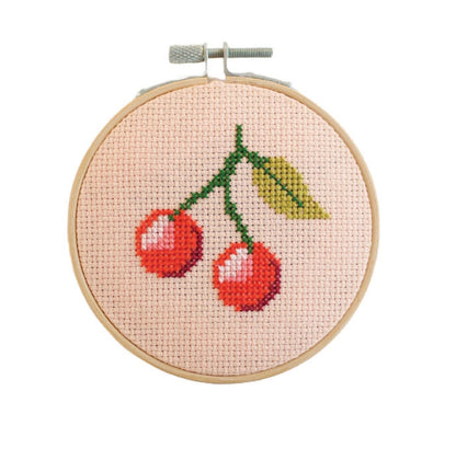 Cross Stitch Kit: Cherry