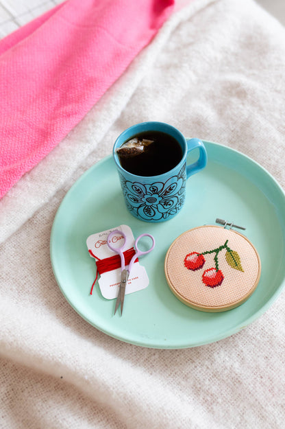 Cross Stitch Kit: Cherry